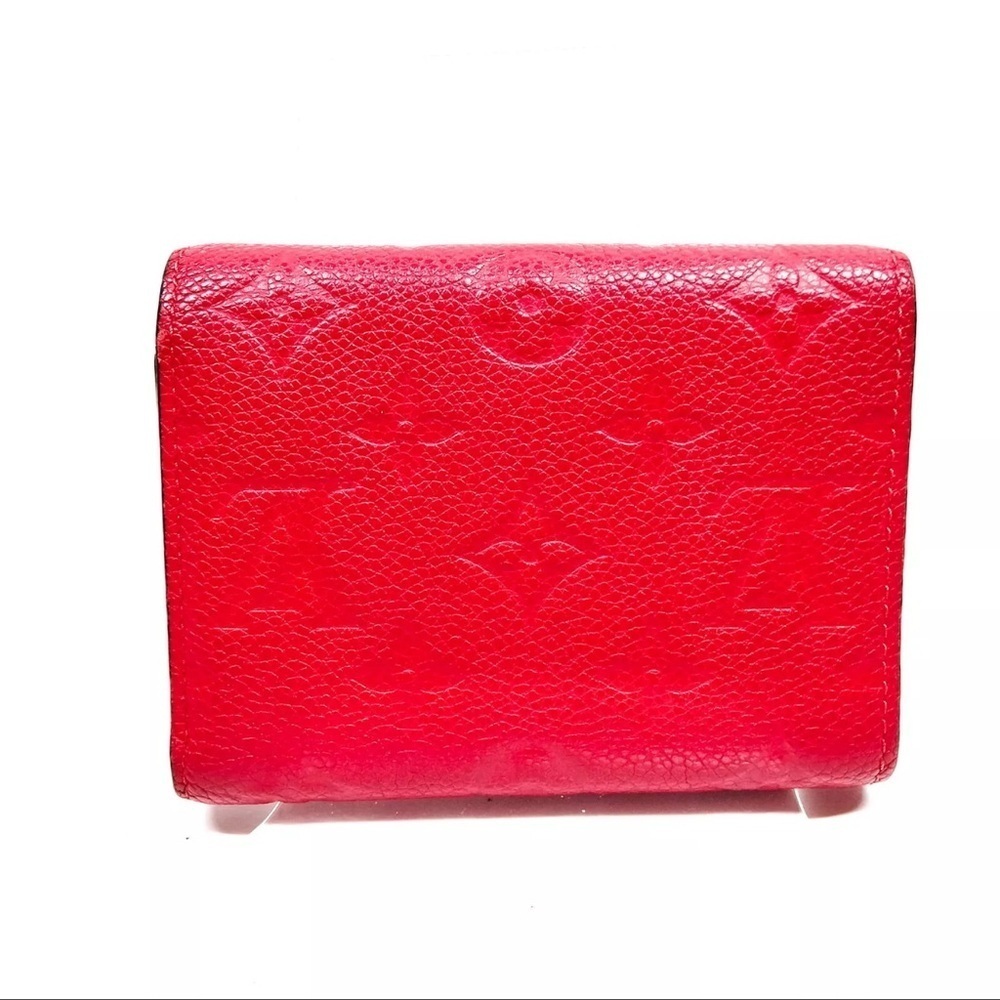 Louis Vuitton Victorine LV Wallet  Red Monogram Empreinte - Picture 2 of 9